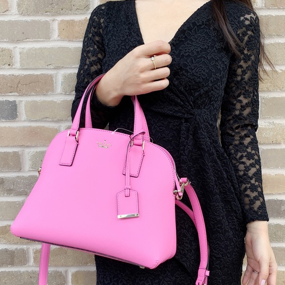 Gaby’sBags👜💕-Kate spade pink satchel crossbody - Picture 2 of 8